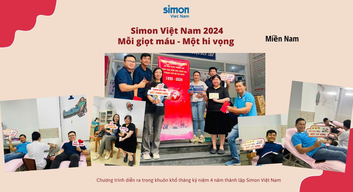 SIMON 2024 – “MỖI GIỌT MÁU, MỘT HY VỌNG”