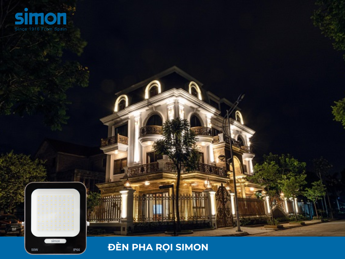  Đèn Pha Rọi Simon