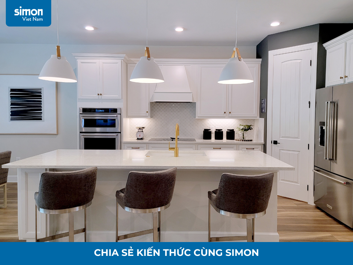 nhiệt độ ánh sáng trong phòng bếp