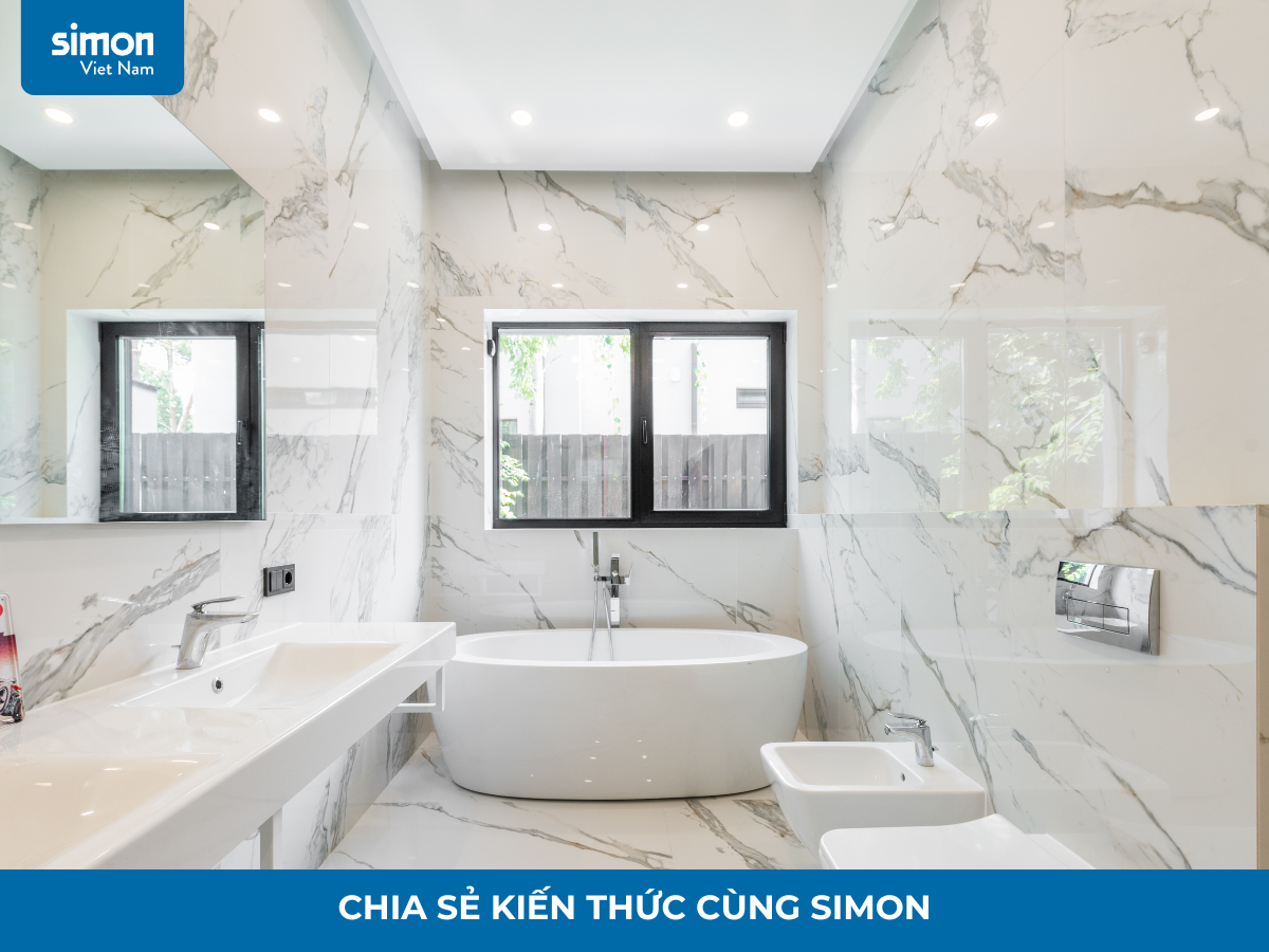 nhiệt độ ánh sáng trong phòng tắm