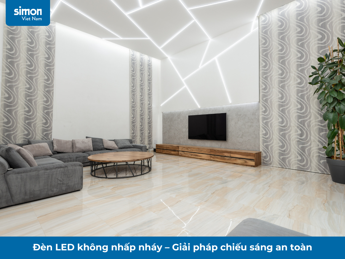 đèn led chiếu sáng không gian