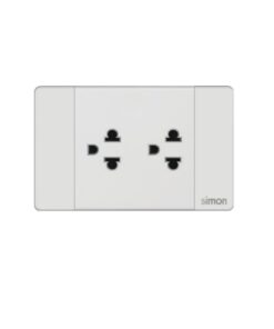 BỘ Ổ CẮM ĐÔI 3 CHẤU THƯỜNG