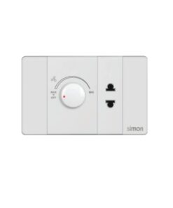 BỘ Ổ CẮM ĐƠN 2 CHẤU+CHIẾT ÁP QUẠT